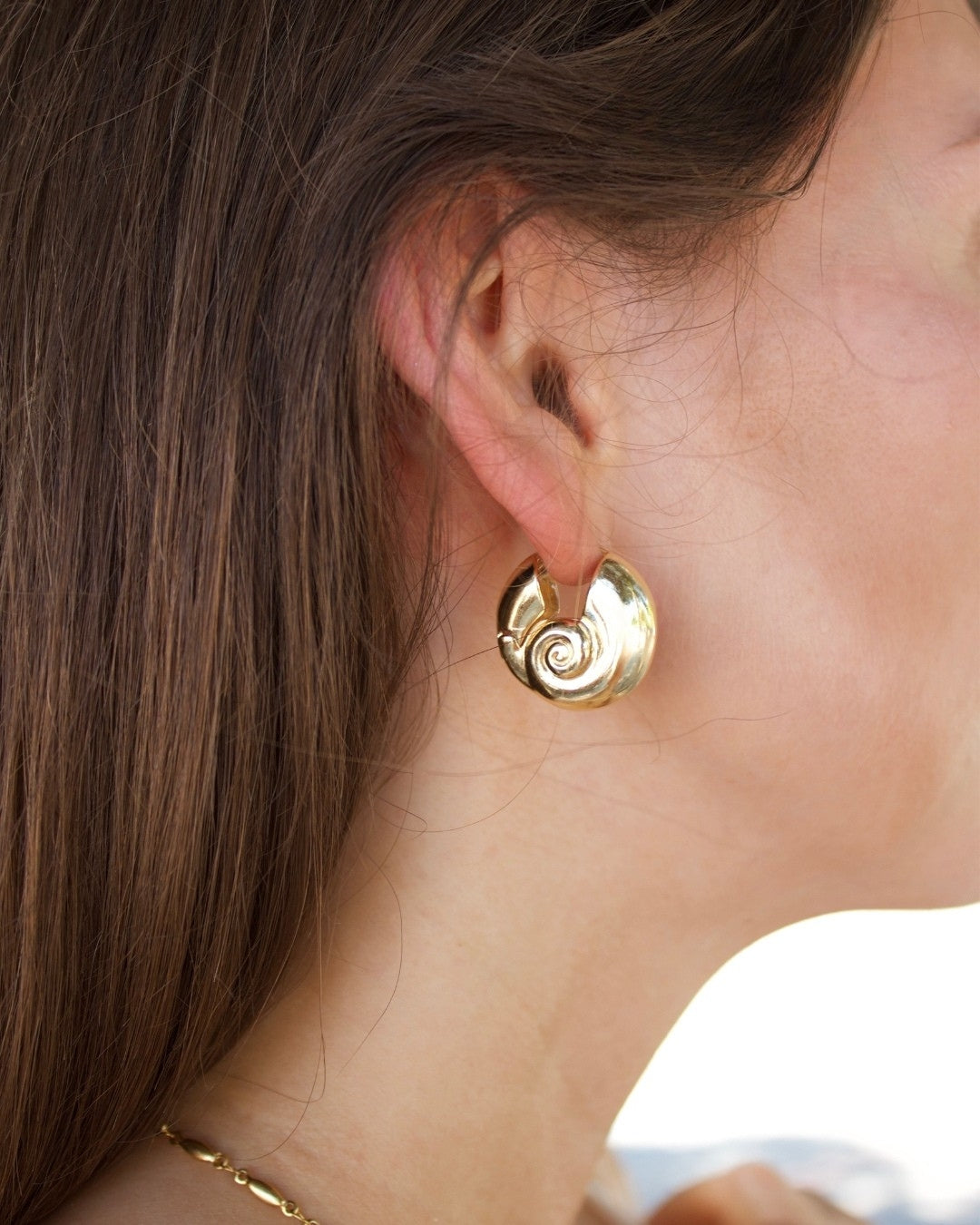HYPOALLERGENIC SHELL EARRINGS