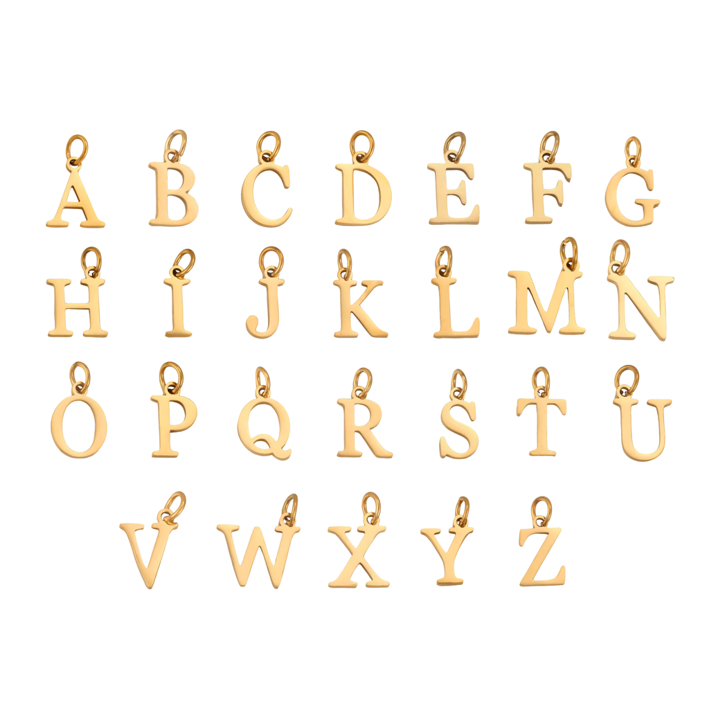 PERSONALISED LETTER PAPERCLIP NECKLACE