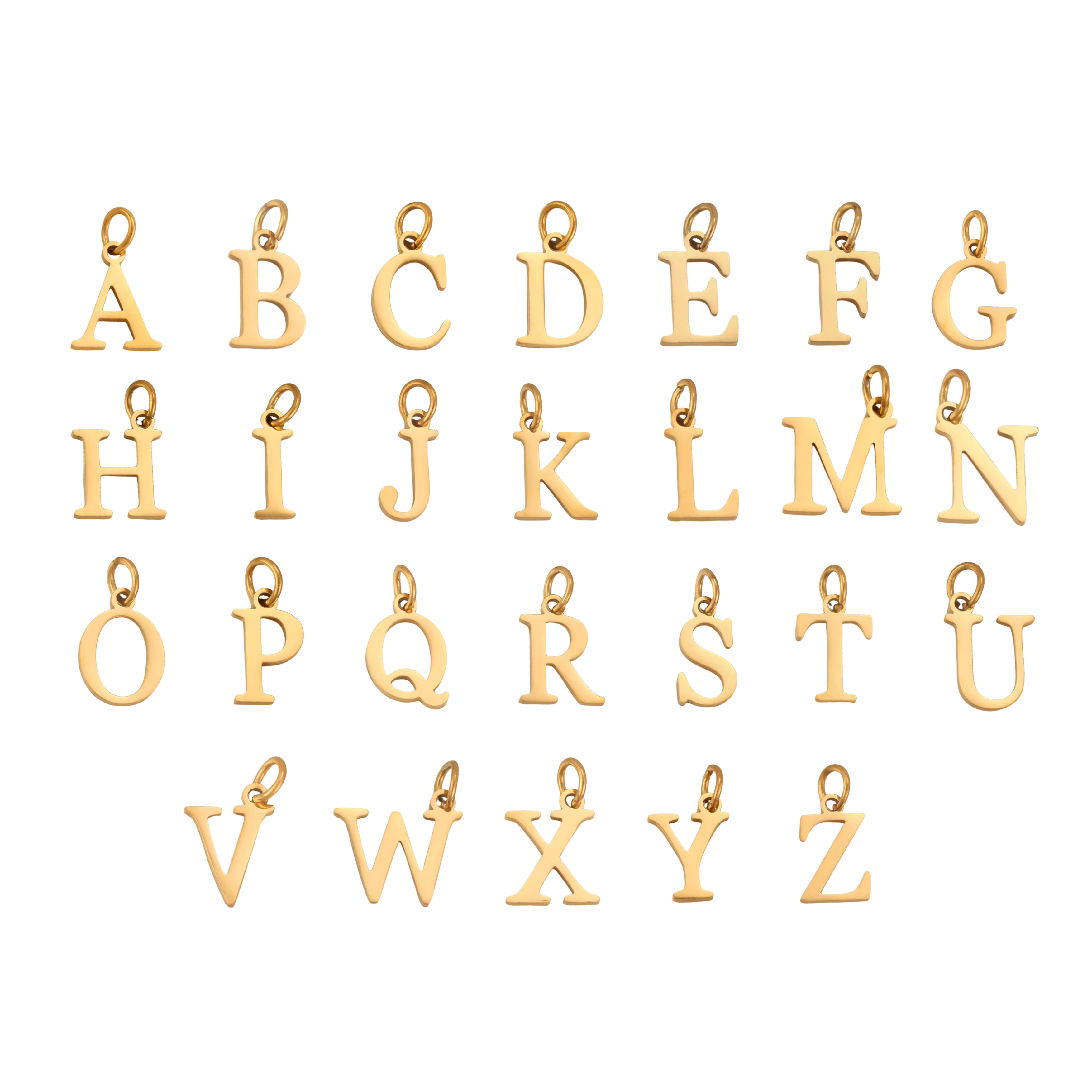 PERSONALISED LETTER PAPERCLIP NECKLACE