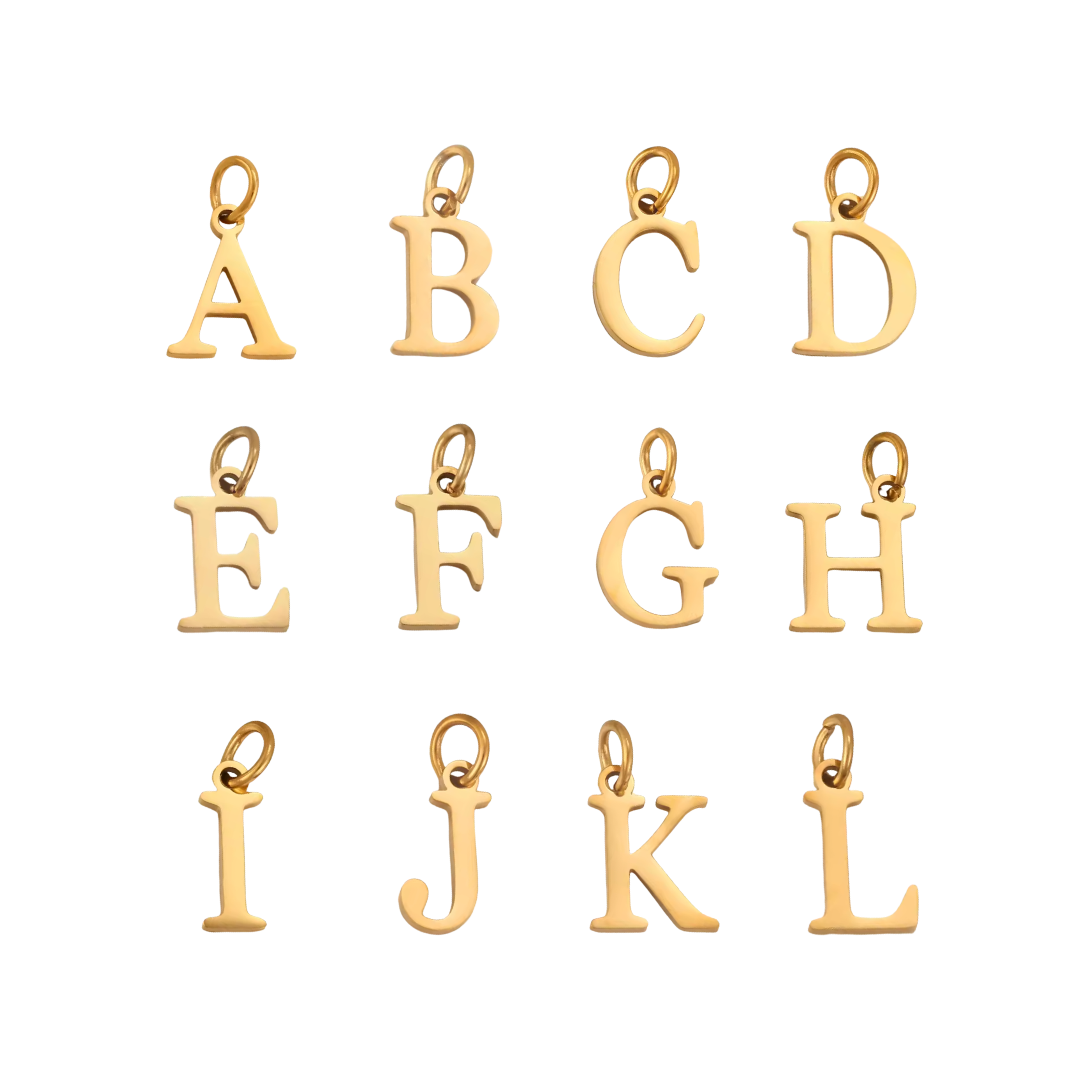 PERSONALISED LETTER PAPERCLIP NECKLACE