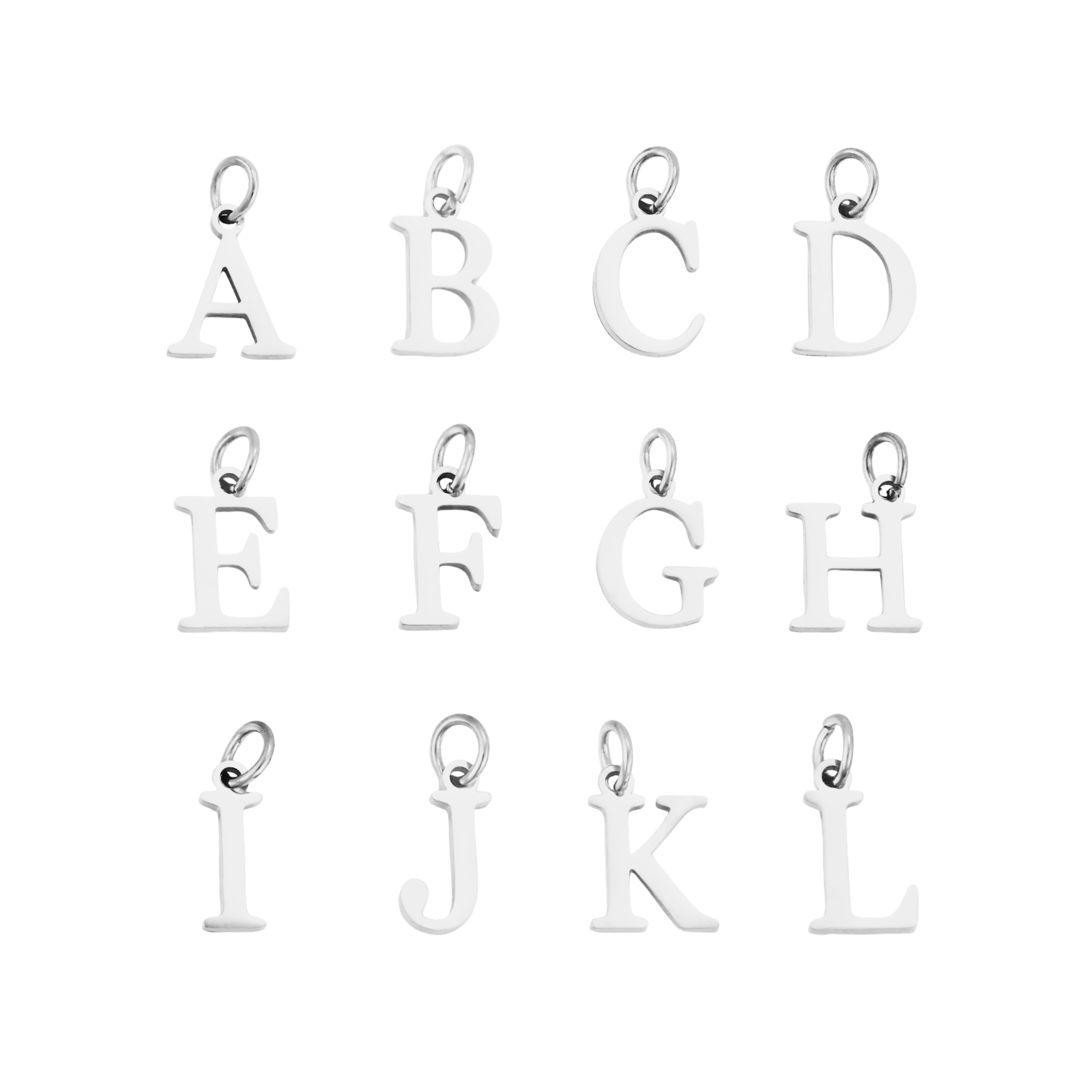 PERSONALISED LETTER PAPERCLIP NECKLACE