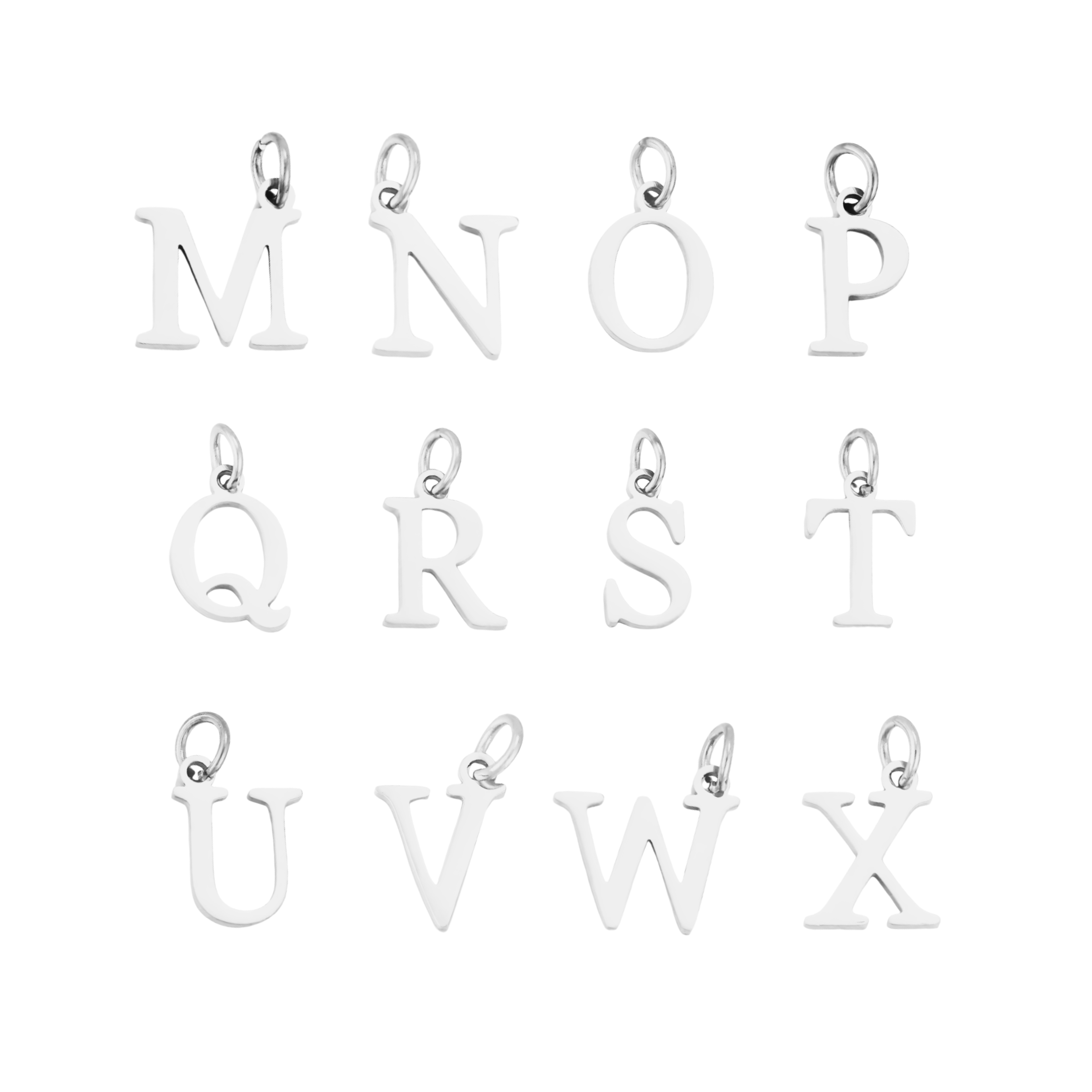 PERSONALISED LETTER PAPERCLIP NECKLACE