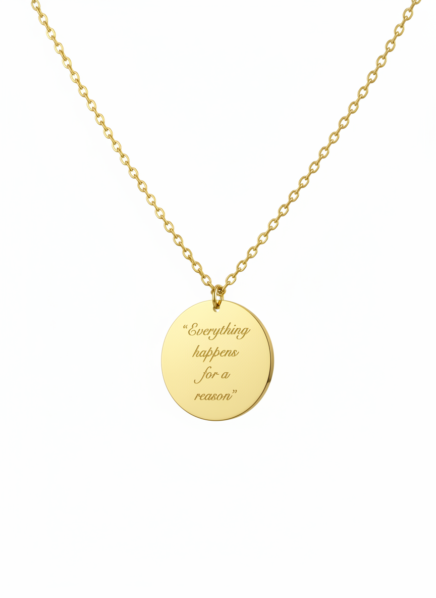Personalised Disc Necklace