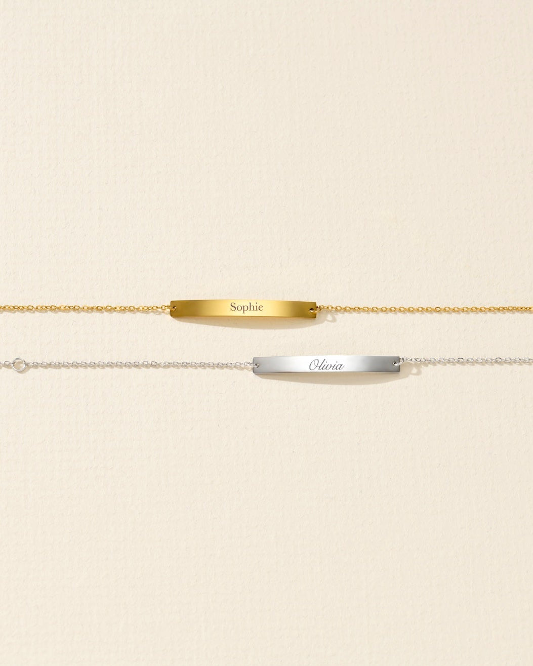 Personalised Bar Bracelet