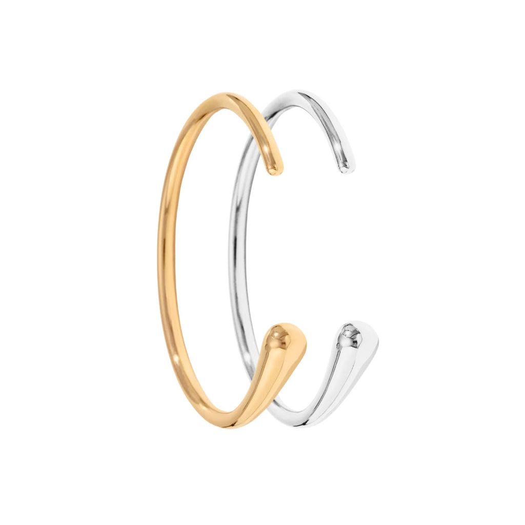 OPEN DROPLET CUFF BANGLE
