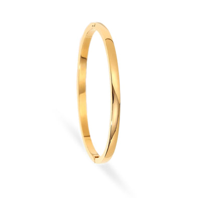Oval Clasp Bangle