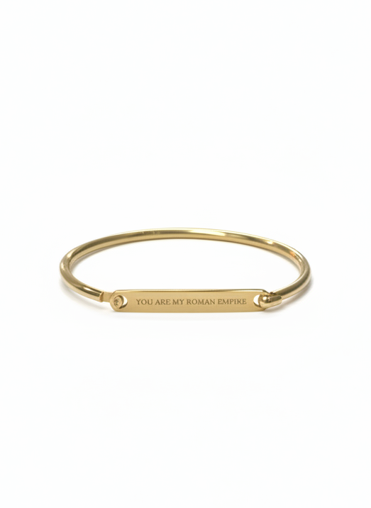 Personalised Cuff Bangle