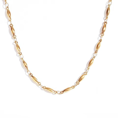 BEADED CHAIN NECKLACE