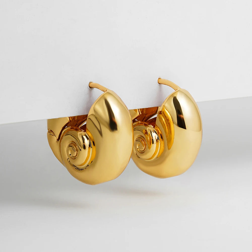 HYPOALLERGENIC SHELL EARRINGS