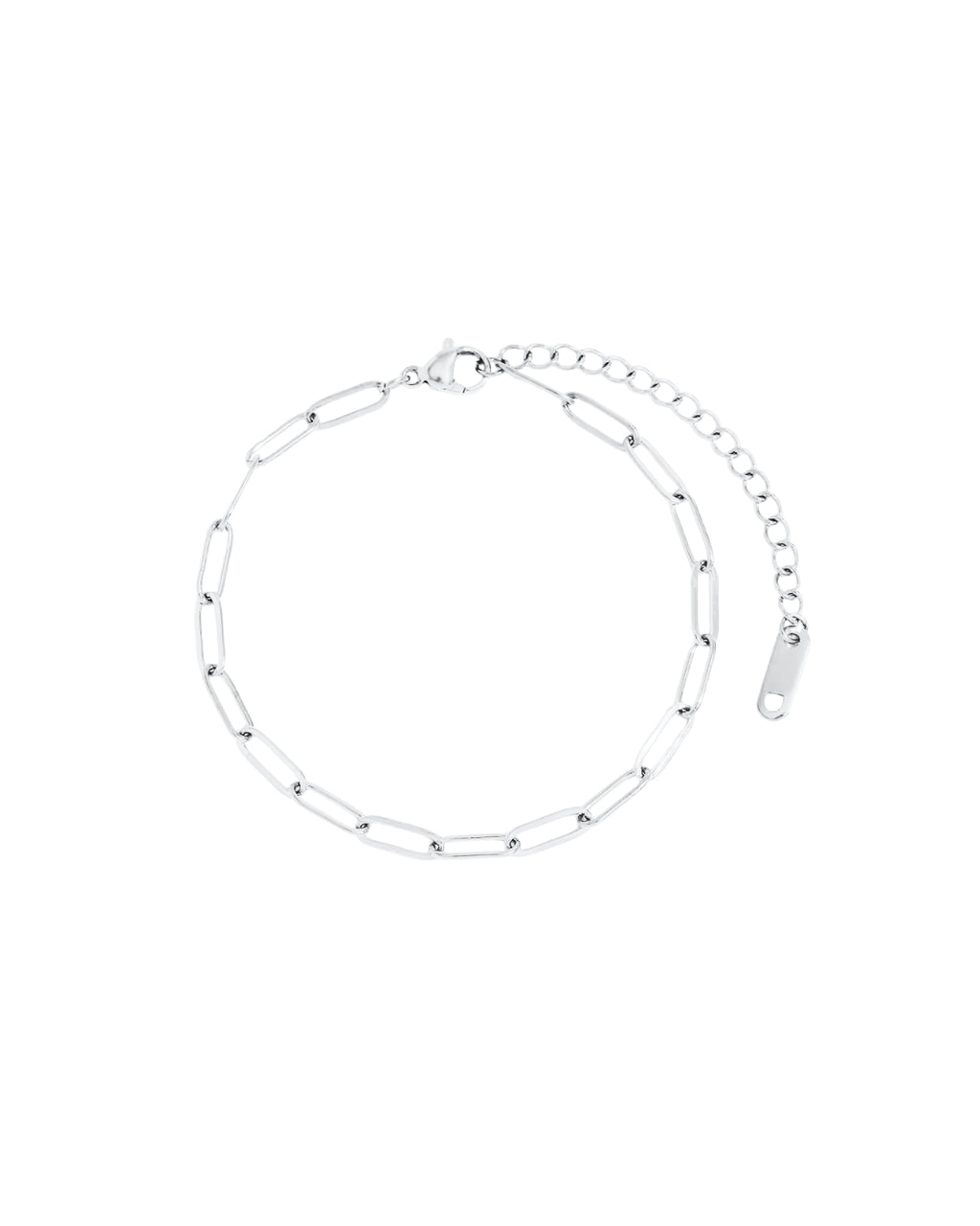 Paperclip Chain Bracelet - 18k Gold - Hypoallergenic