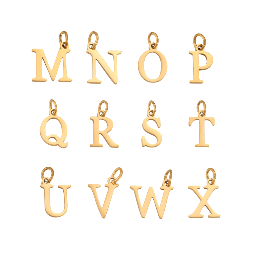 PERSONALISED LETTER PAPERCLIP NECKLACE