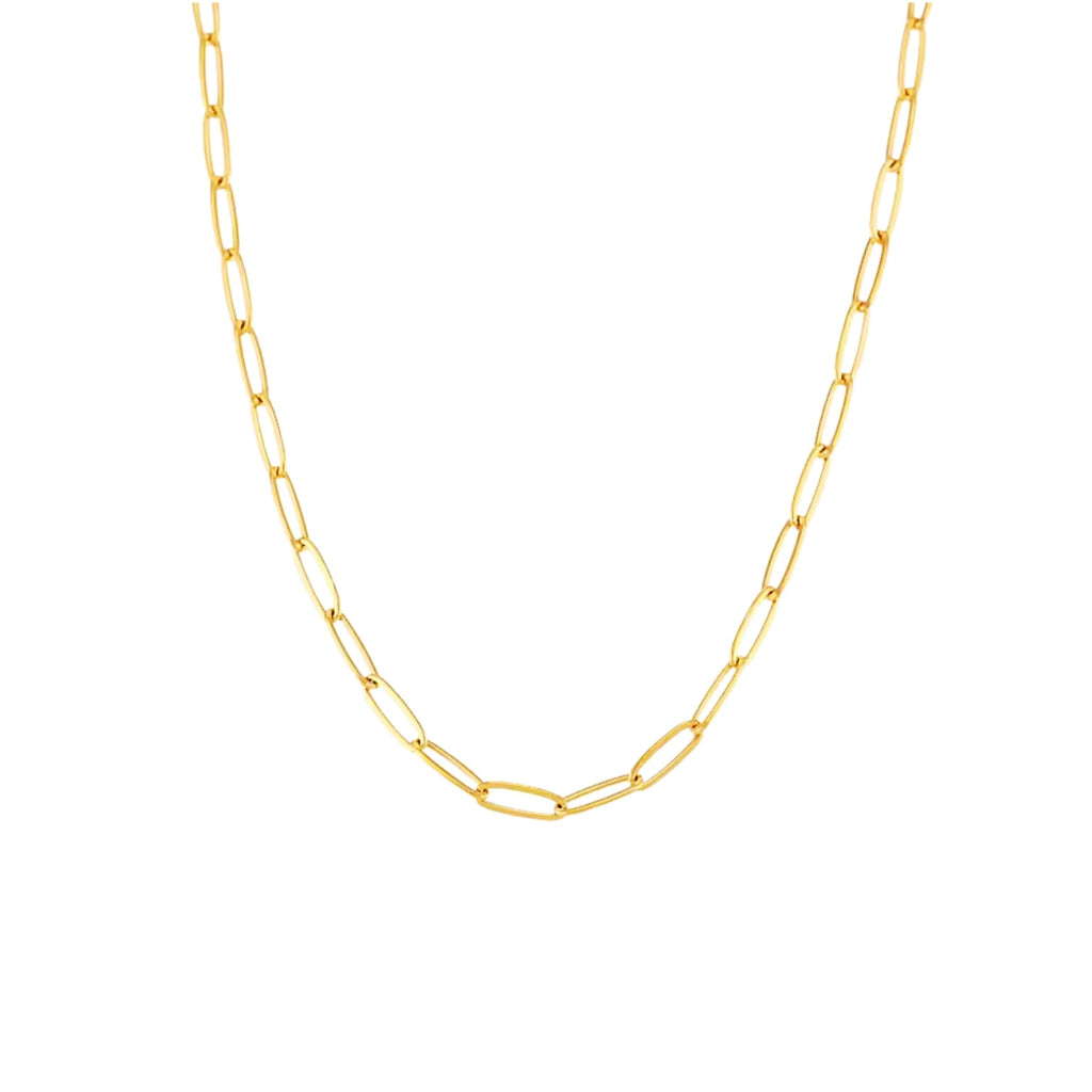 Paperclip Chain Necklace - Hypoallergenic