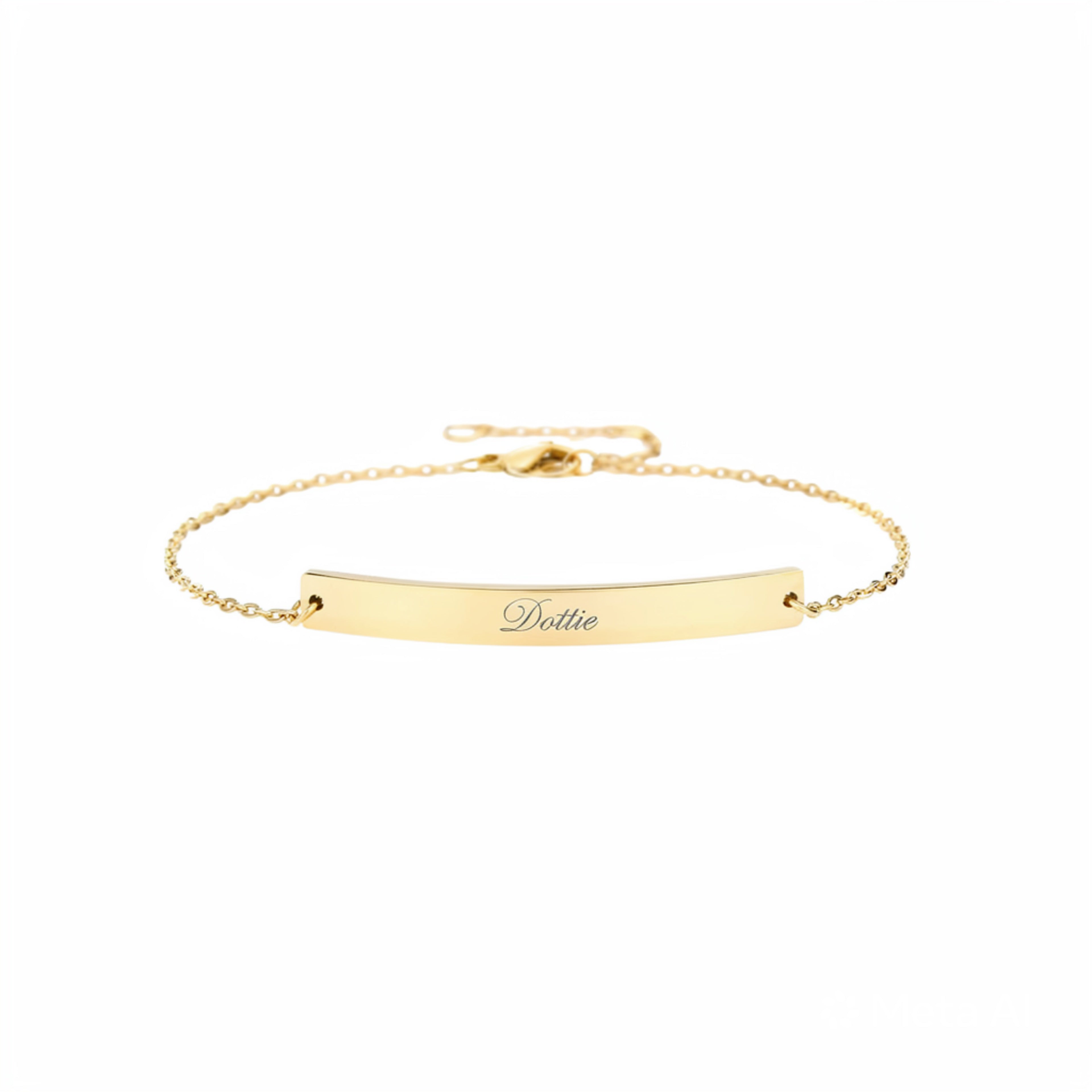 Personalised Bar Bracelet